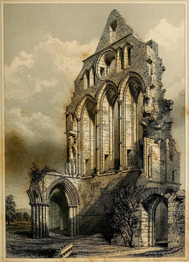 An illustration from The baronial and ecclesiastical antiquities of Scotland, 1845, leaf 170