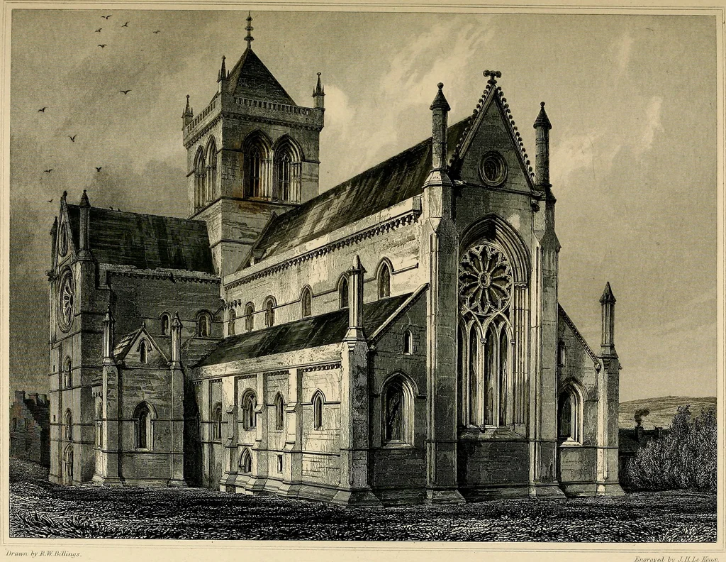 An illustration from The baronial and ecclesiastical antiquities of Scotland, 1845, leaf 180