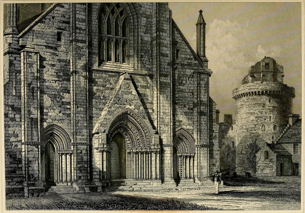 An illustration from The baronial and ecclesiastical antiquities of Scotland, 1845, leaf 182