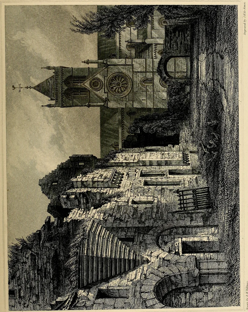 An illustration from The baronial and ecclesiastical antiquities of Scotland, 1845, leaf 184