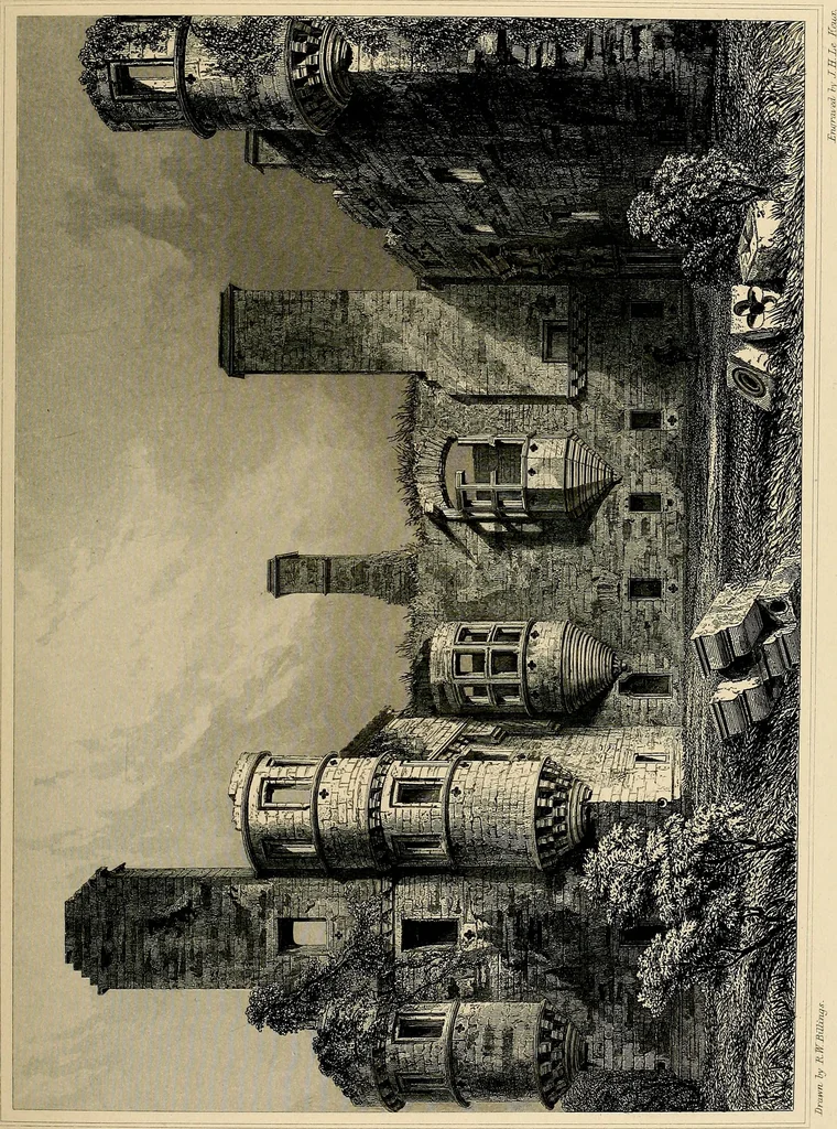 An illustration from The baronial and ecclesiastical antiquities of Scotland, 1845, leaf 194