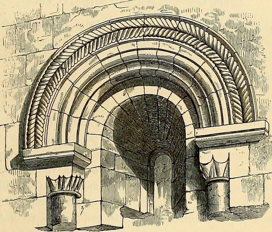 An illustration from The baronial and ecclesiastical antiquities of Scotland, 1845, leaf 196