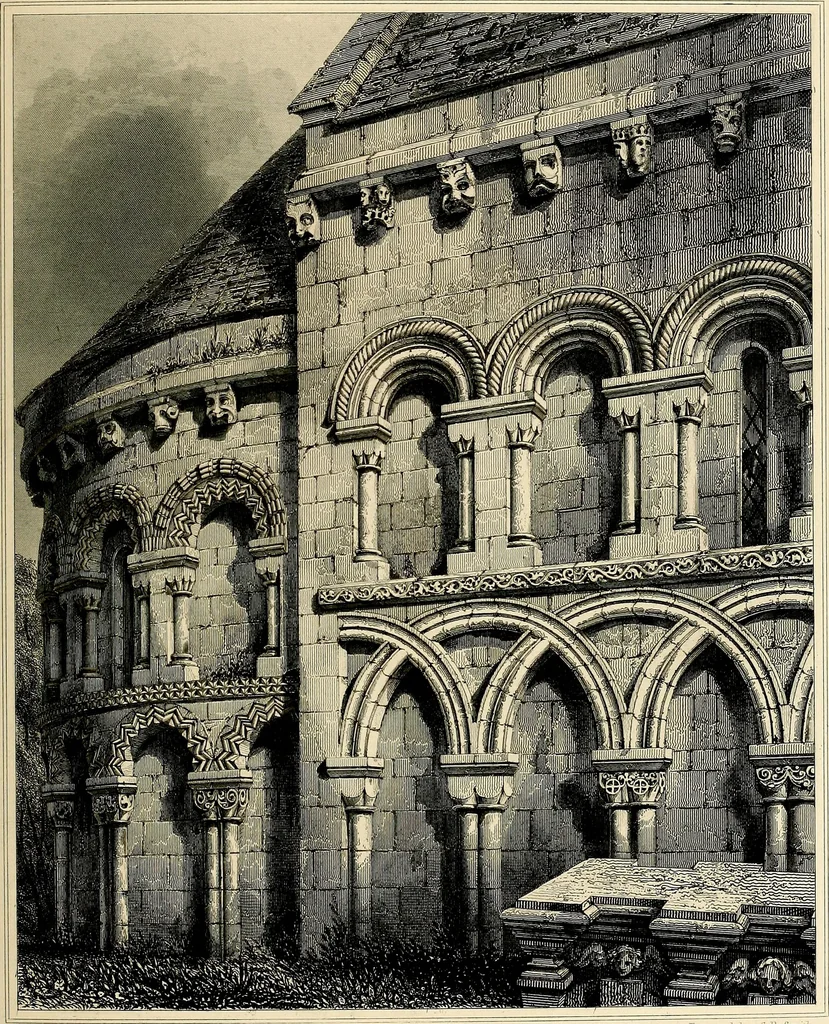 An illustration from The baronial and ecclesiastical antiquities of Scotland, 1845, leaf 202