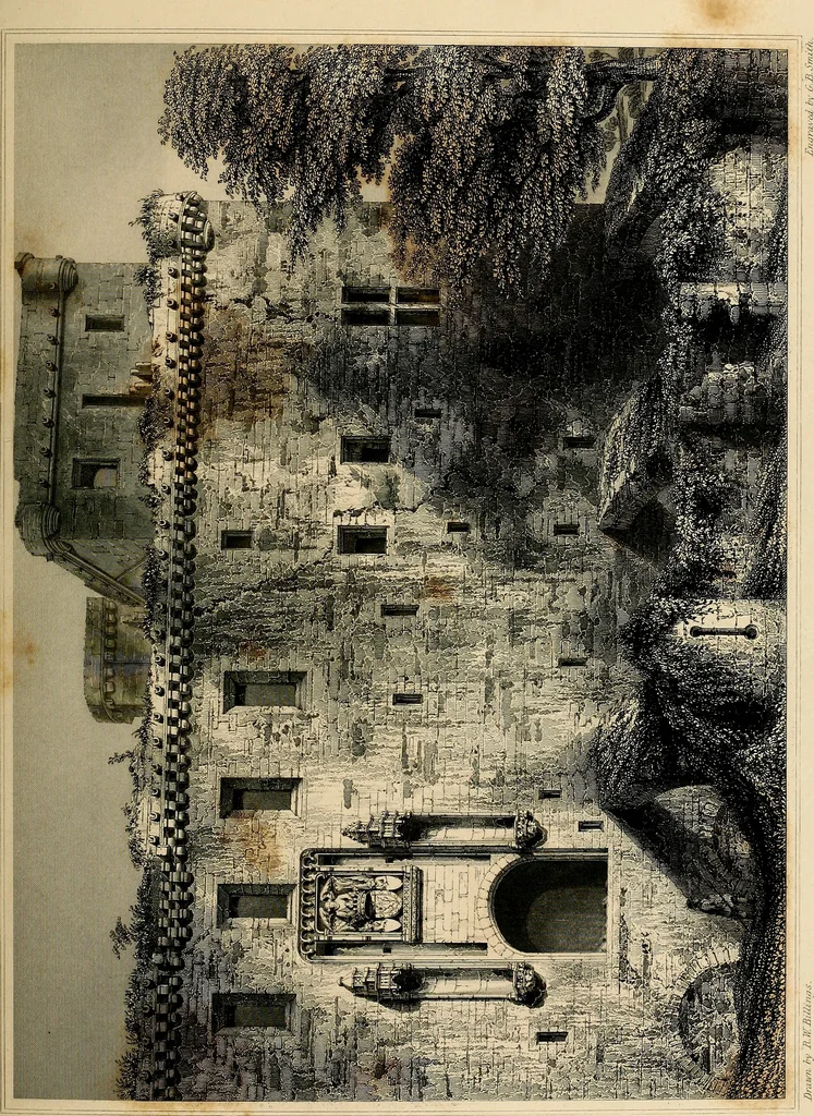 An illustration from The baronial and ecclesiastical antiquities of Scotland, 1845, leaf 222
