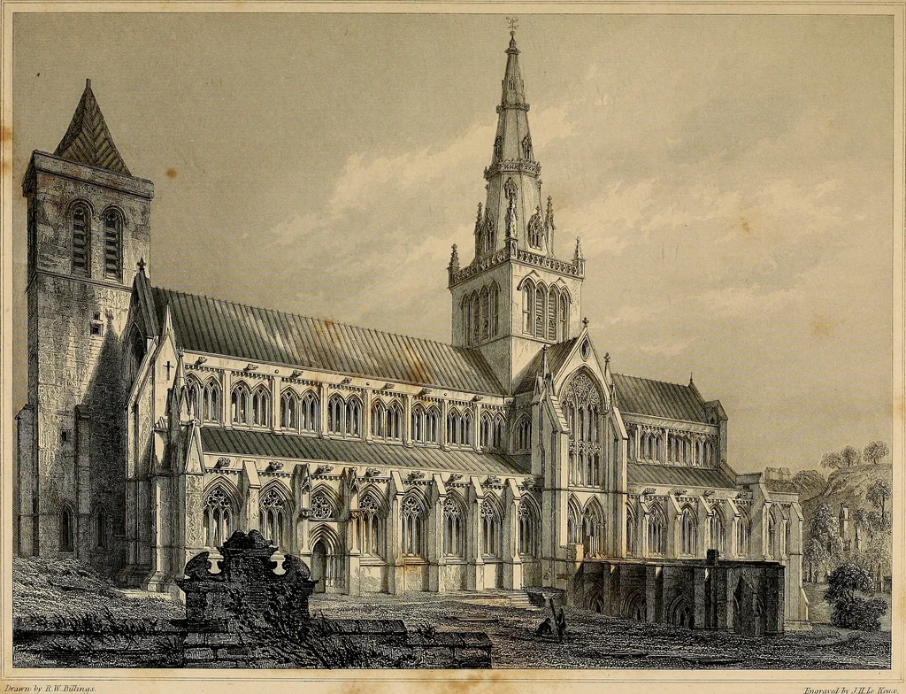 An illustration from The baronial and ecclesiastical antiquities of Scotland, 1845, leaf 24