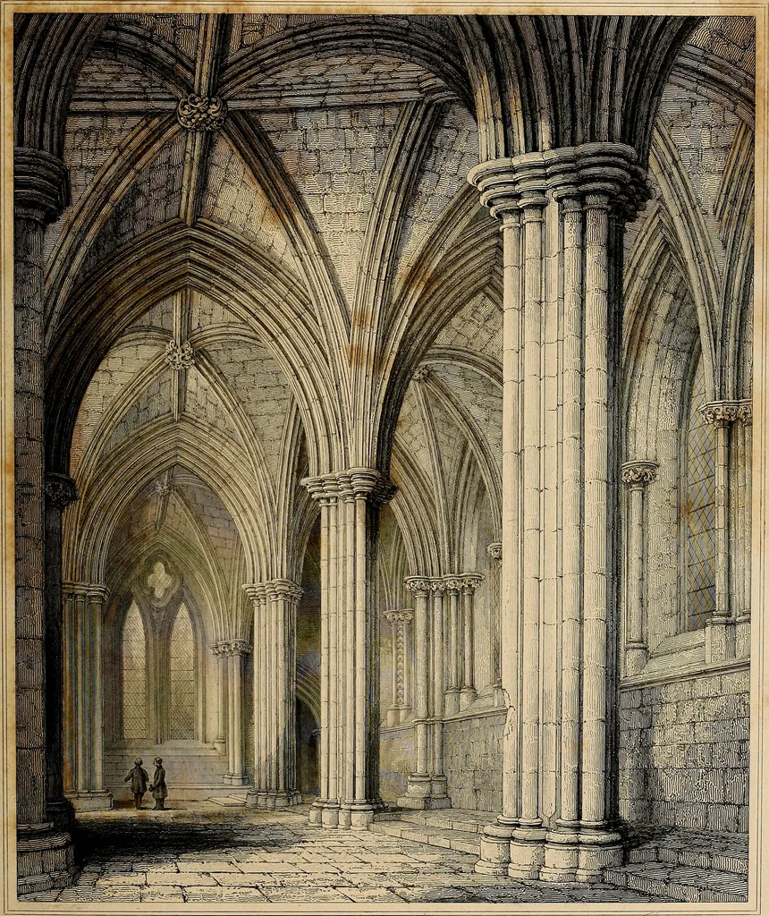 An illustration from The baronial and ecclesiastical antiquities of Scotland, 1845, leaf 32