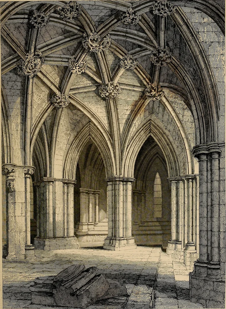 An illustration from The baronial and ecclesiastical antiquities of Scotland, 1845, leaf 34