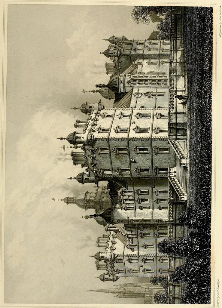 An illustration from The baronial and ecclesiastical antiquities of Scotland, 1845, leaf 54