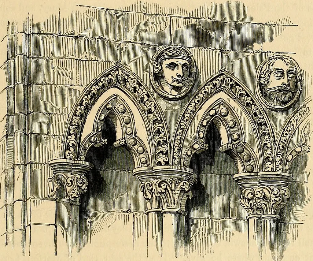 An illustration from The baronial and ecclesiastical antiquities of Scotland, 1845, leaf 64