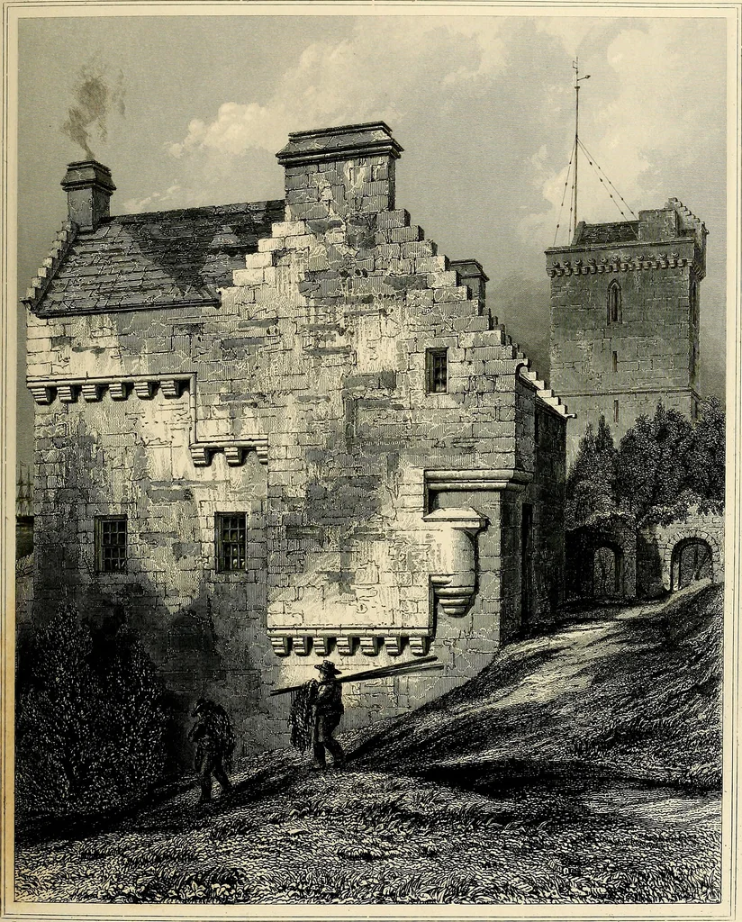 An illustration from The baronial and ecclesiastical antiquities of Scotland, 1845, leaf 106