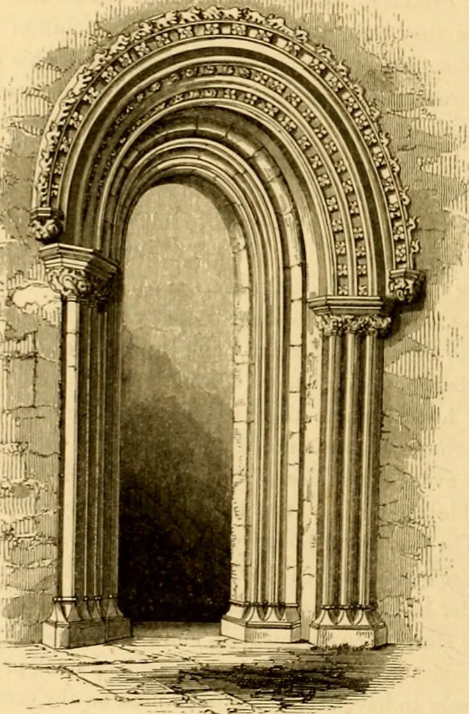 An illustration from The baronial and ecclesiastical antiquities of Scotland, 1845, leaf 111