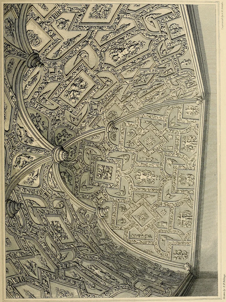 An illustration from The baronial and ecclesiastical antiquities of Scotland, 1845, leaf 130