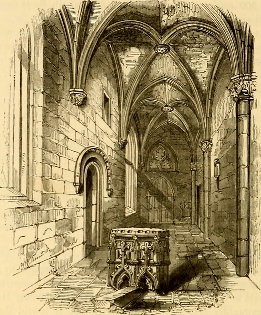 An illustration from The baronial and ecclesiastical antiquities of Scotland, 1845, leaf 137