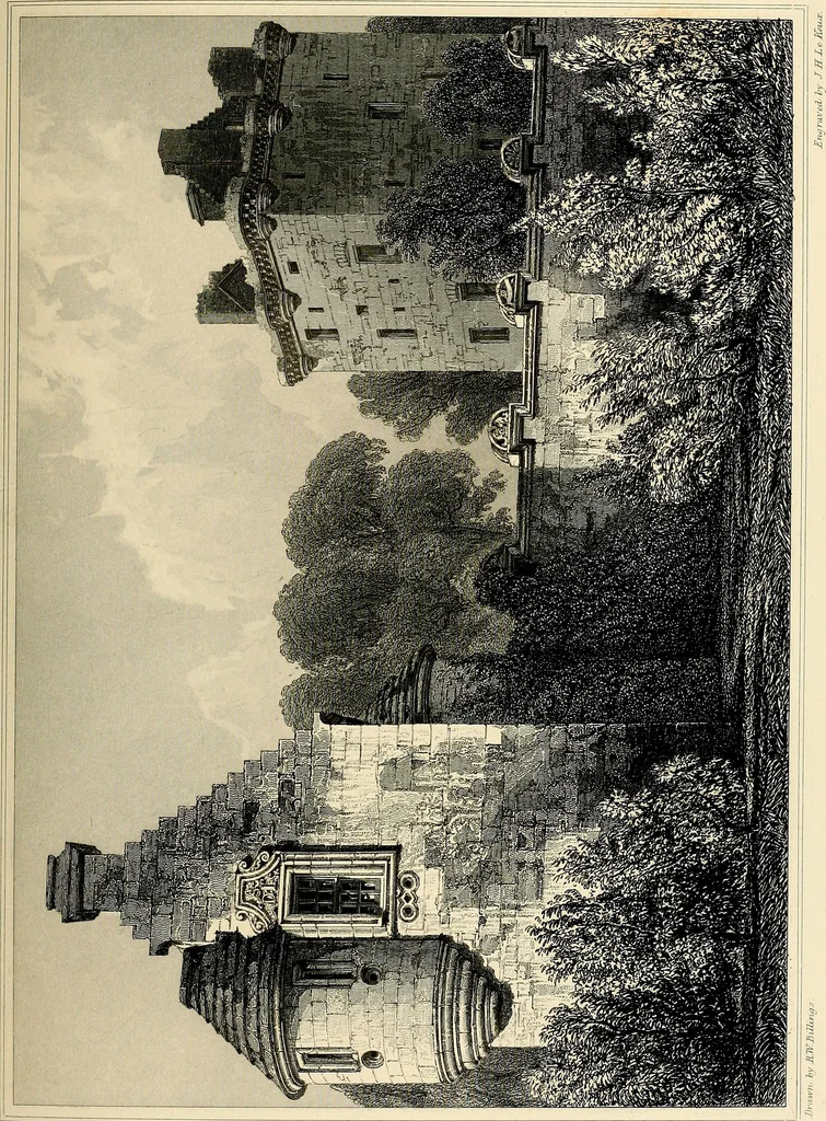 An illustration from The baronial and ecclesiastical antiquities of Scotland, 1845, leaf 154