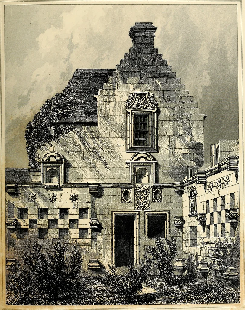 An illustration from The baronial and ecclesiastical antiquities of Scotland, 1845, leaf 156