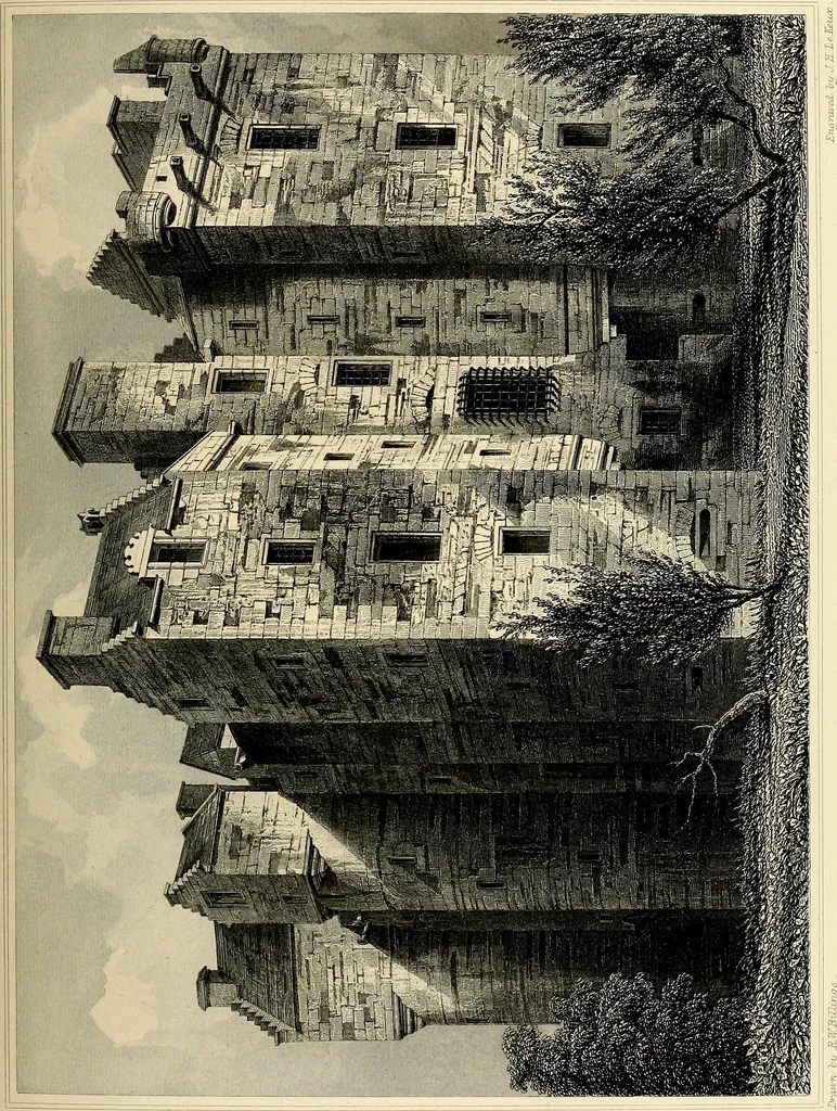 An illustration from The baronial and ecclesiastical antiquities of Scotland, 1845, leaf 158