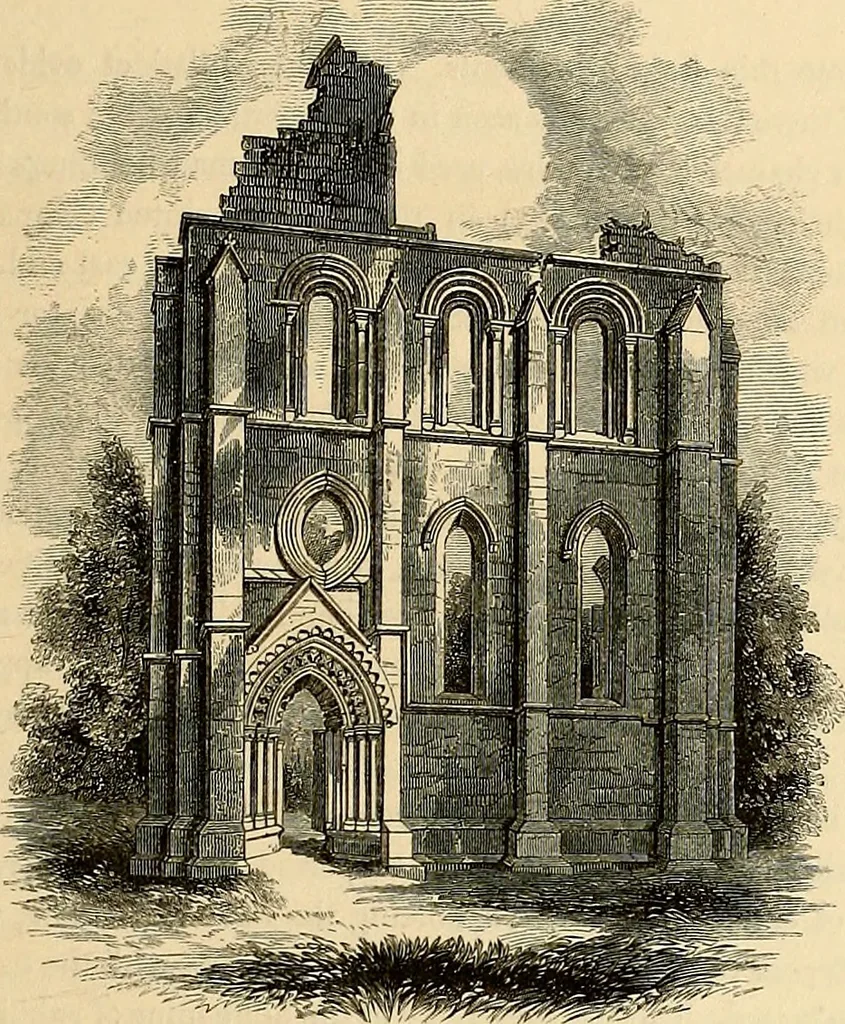 An illustration from The baronial and ecclesiastical antiquities of Scotland, 1845, leaf 166