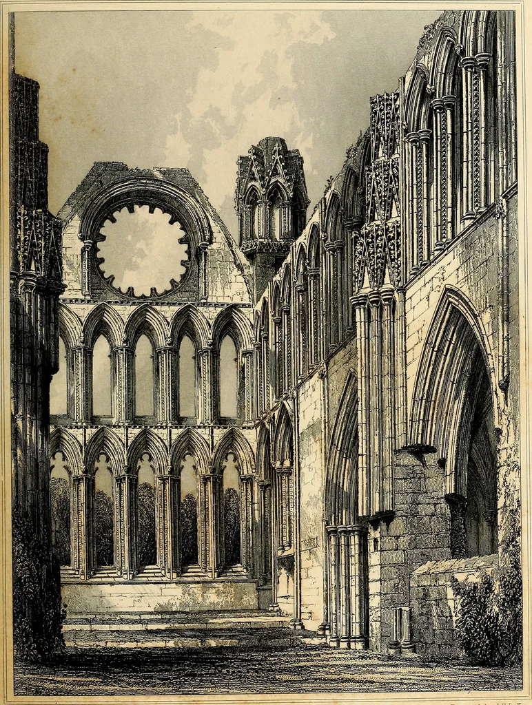 An illustration from The baronial and ecclesiastical antiquities of Scotland, 1845, leaf 180