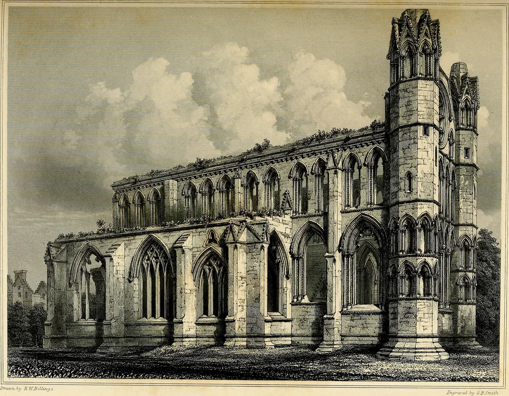 An illustration from The baronial and ecclesiastical antiquities of Scotland, 1845, leaf 182