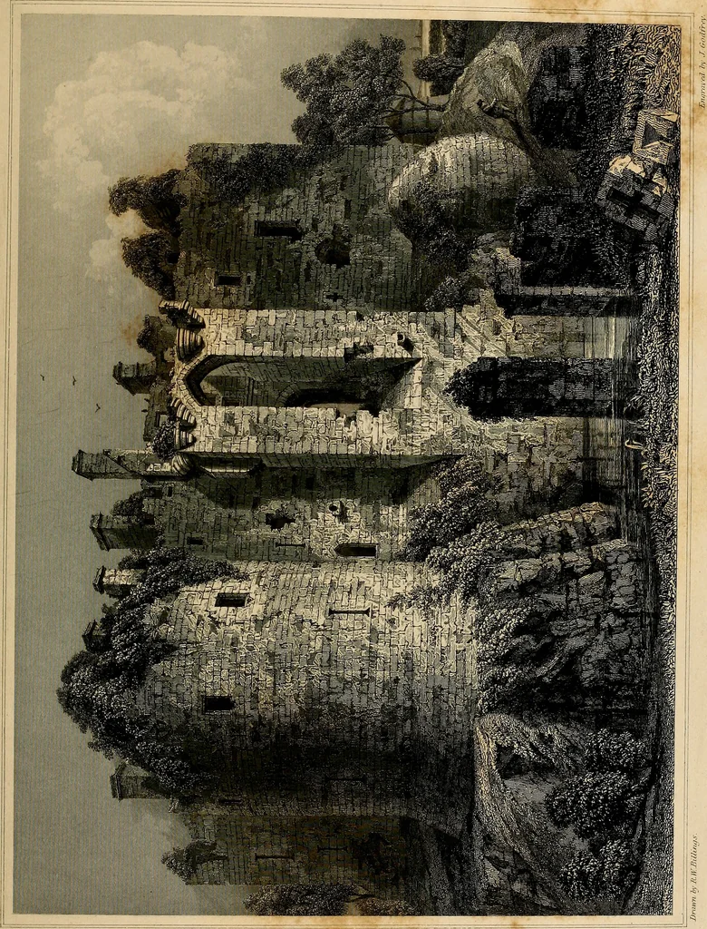 An illustration from The baronial and ecclesiastical antiquities of Scotland, 1845, leaf 20