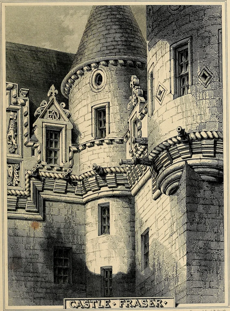 An illustration from The baronial and ecclesiastical antiquities of Scotland, 1845, leaf 208