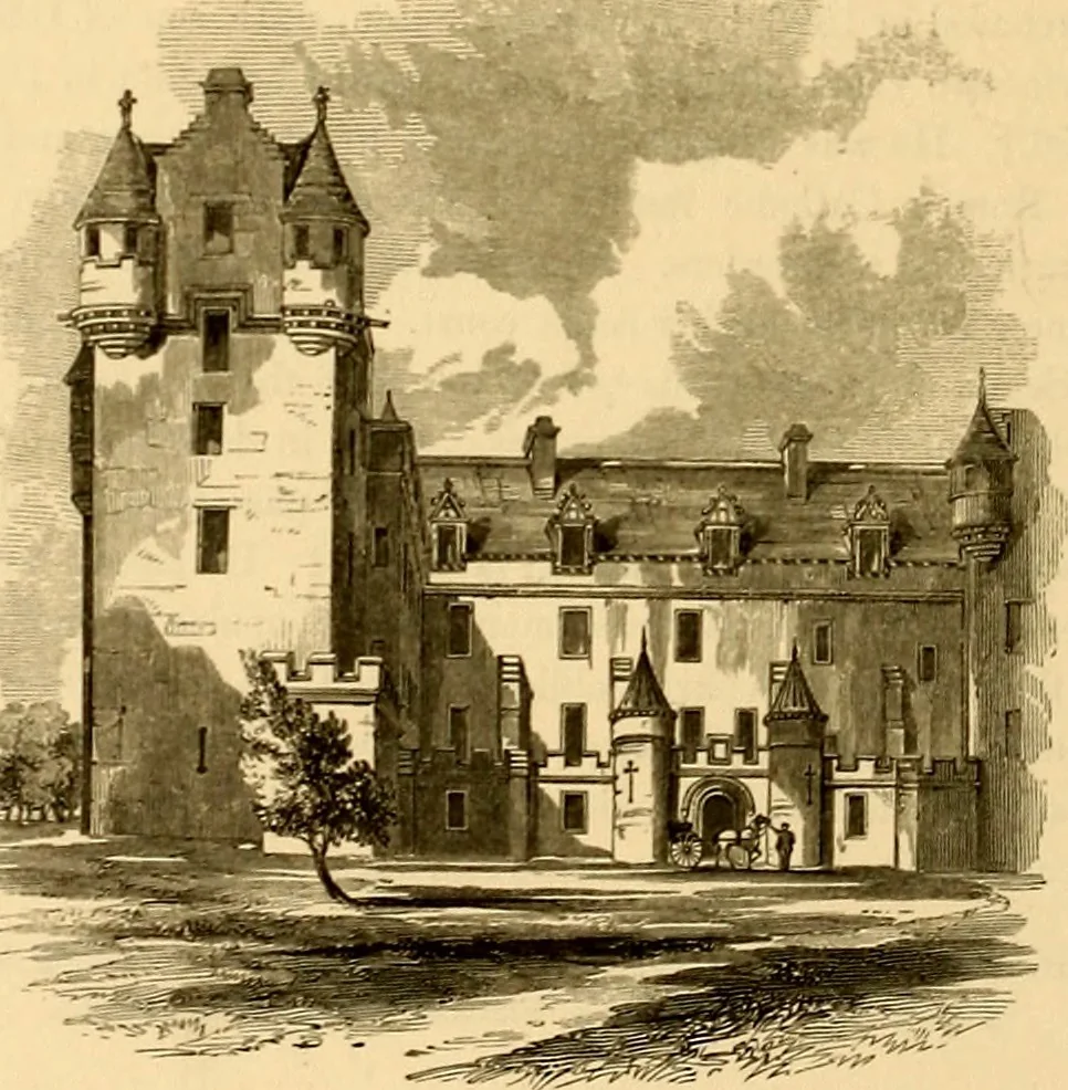An illustration from The baronial and ecclesiastical antiquities of Scotland, 1845, leaf 211