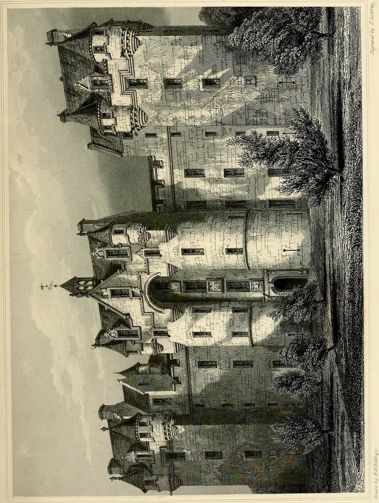 An illustration from The baronial and ecclesiastical antiquities of Scotland, 1845, leaf 214