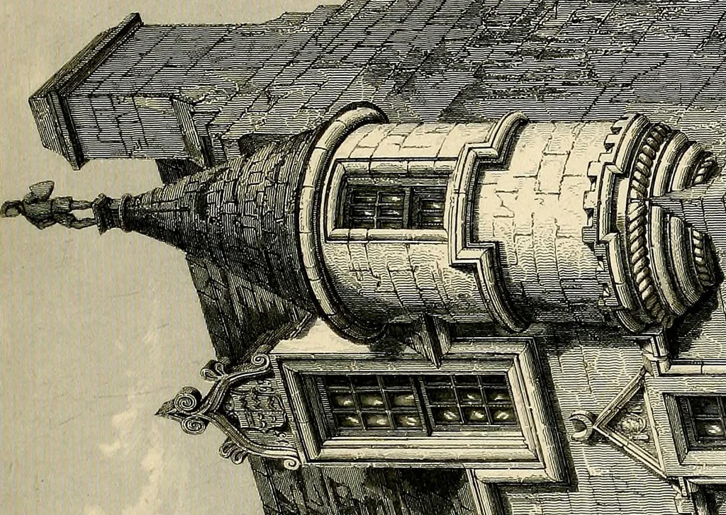 An illustration from The baronial and ecclesiastical antiquities of Scotland, 1845, leaf 216