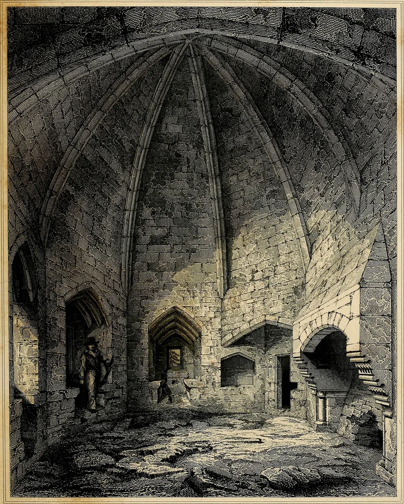 An illustration from The baronial and ecclesiastical antiquities of Scotland, 1845, leaf 22