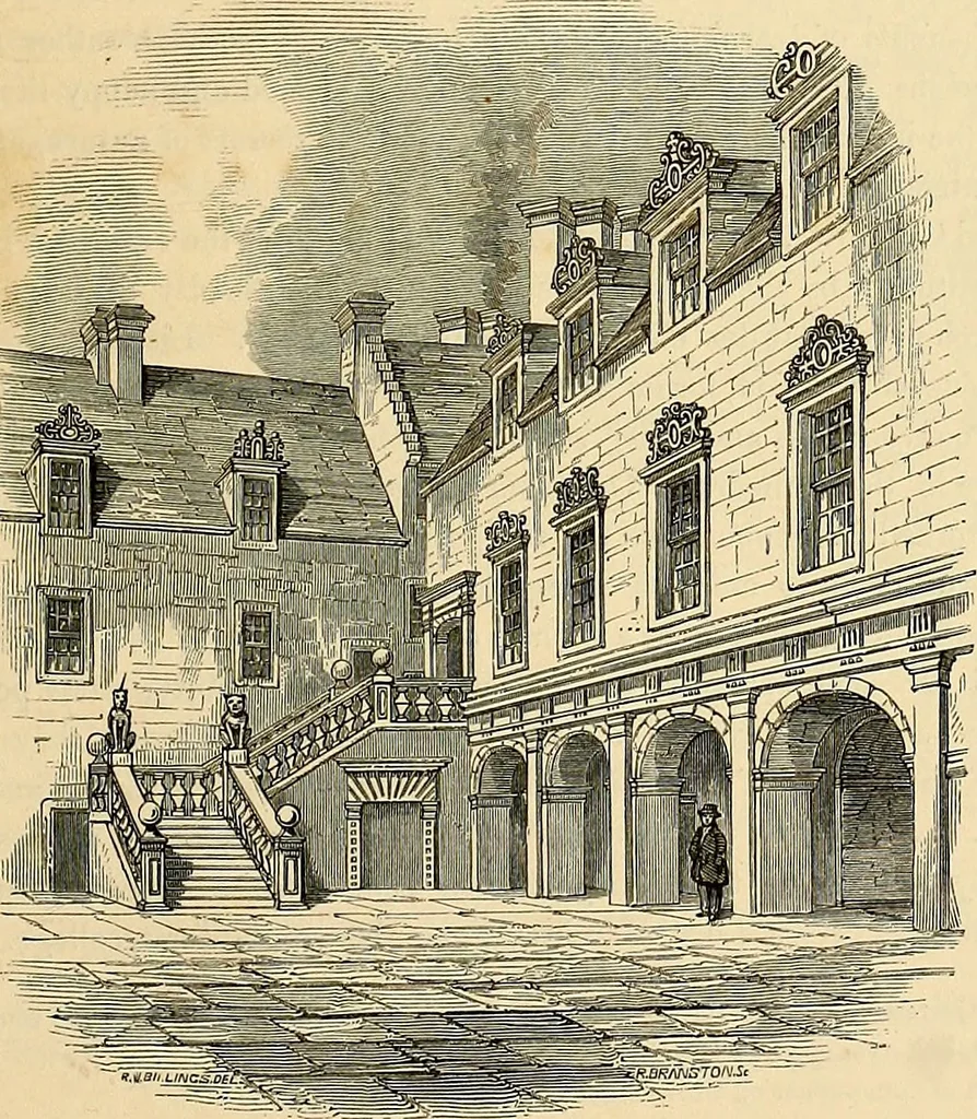 An illustration from The baronial and ecclesiastical antiquities of Scotland, 1845, leaf 232