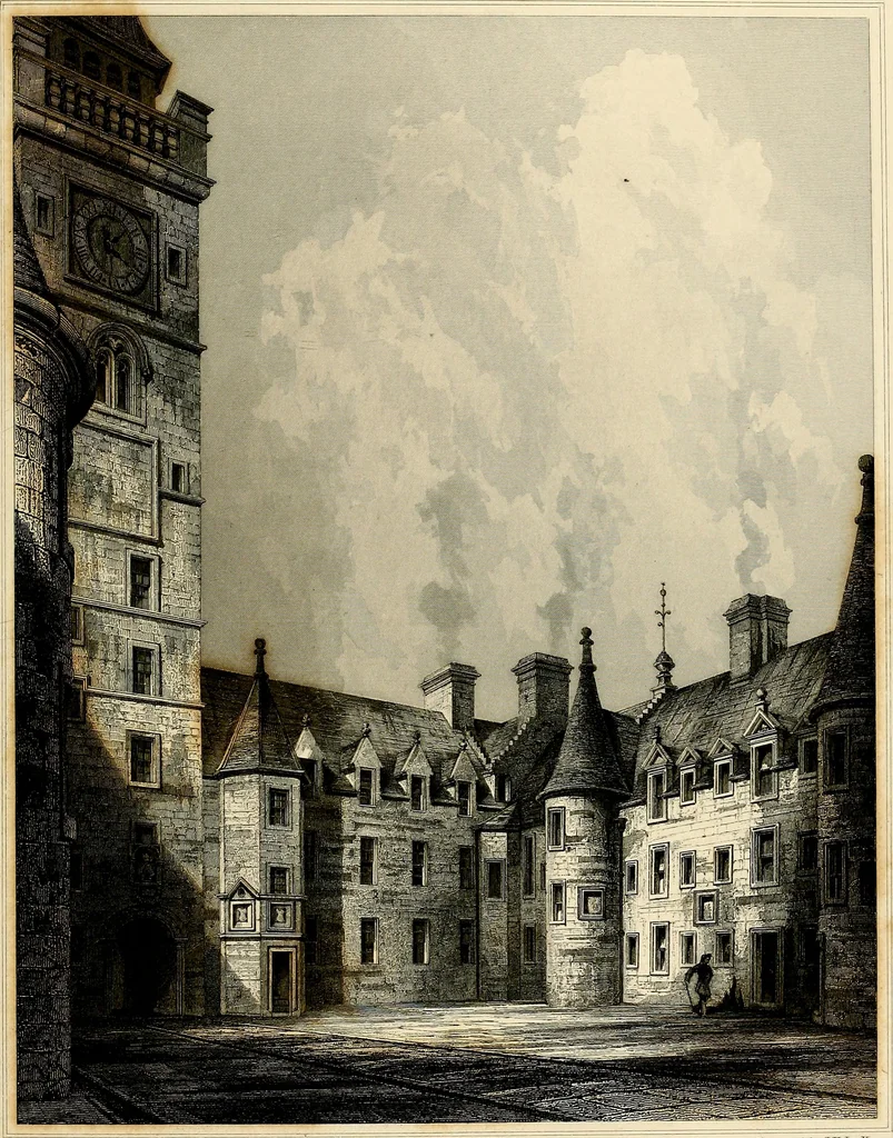 An illustration from The baronial and ecclesiastical antiquities of Scotland, 1845, leaf 242