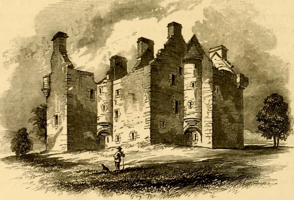 An illustration from The baronial and ecclesiastical antiquities of Scotland, 1845, leaf 245