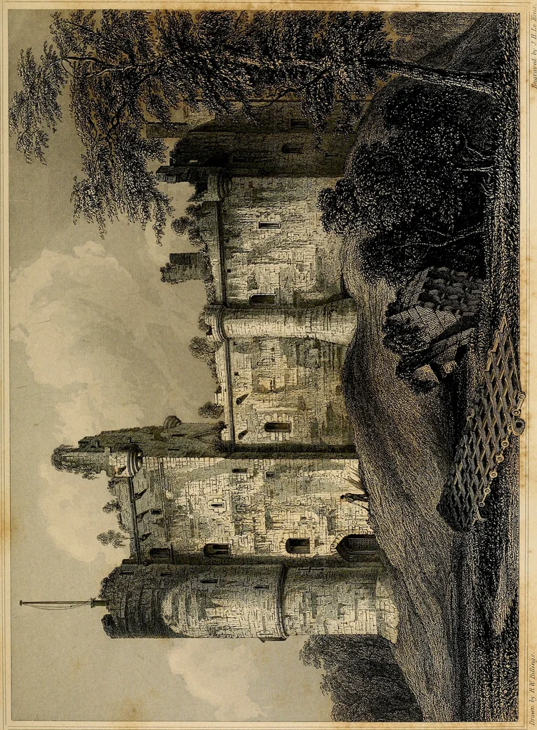 An illustration from The baronial and ecclesiastical antiquities of Scotland, 1845, leaf 28