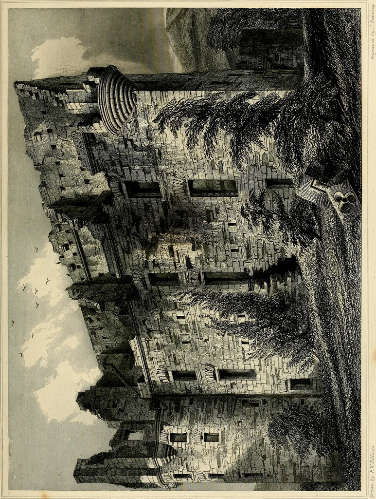 An illustration from The baronial and ecclesiastical antiquities of Scotland, 1845, leaf 36