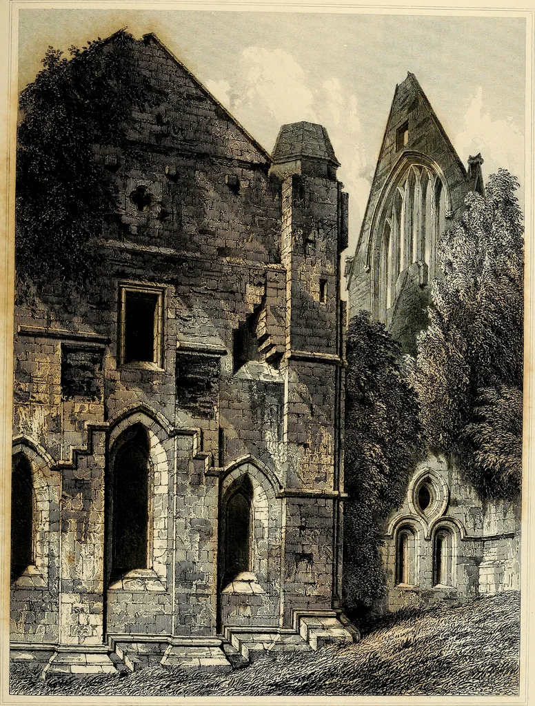 An illustration from The baronial and ecclesiastical antiquities of Scotland, 1845, leaf 46