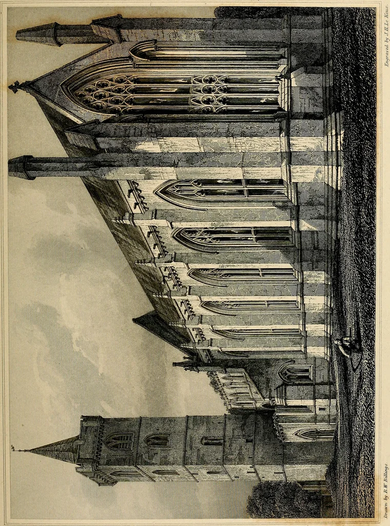 An illustration from The baronial and ecclesiastical antiquities of Scotland, 1845, leaf 58
