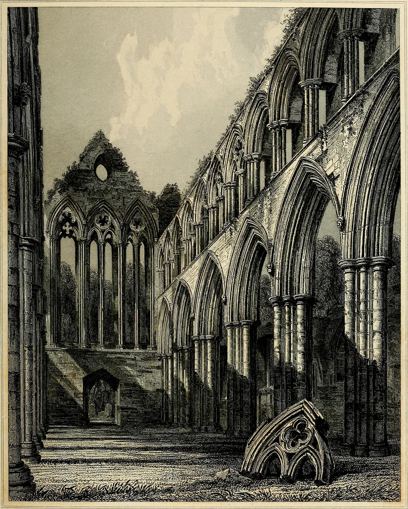 An illustration from The baronial and ecclesiastical antiquities of Scotland, 1845, leaf 60