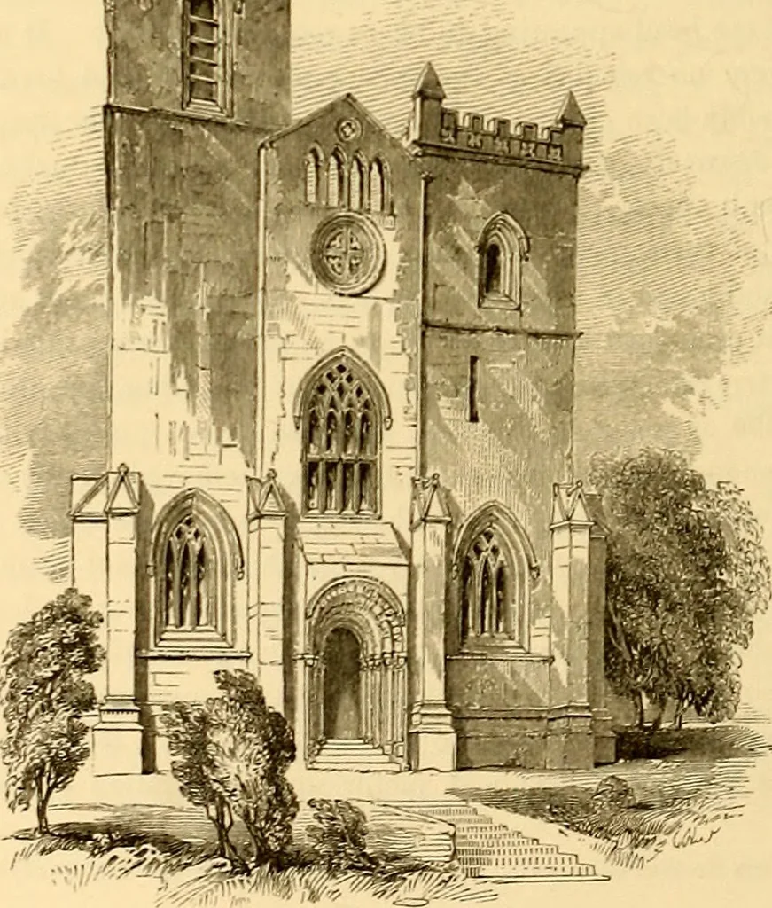 An illustration from The baronial and ecclesiastical antiquities of Scotland, 1845, leaf 75