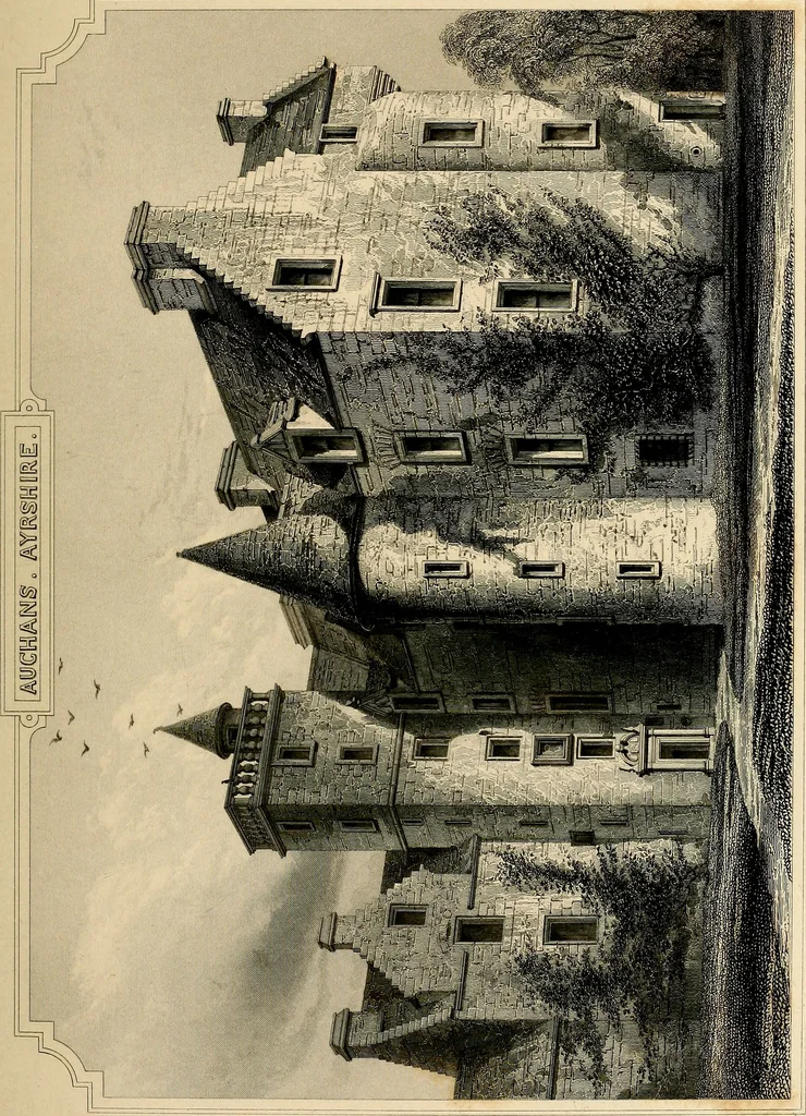 An illustration from The baronial and ecclesiastical antiquities of Scotland, 1845, leaf 100