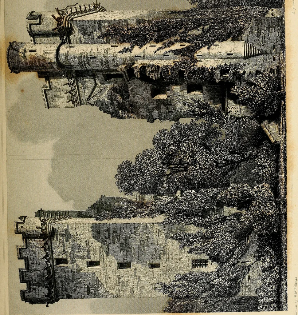 An illustration from The baronial and ecclesiastical antiquities of Scotland, 1845, leaf 130