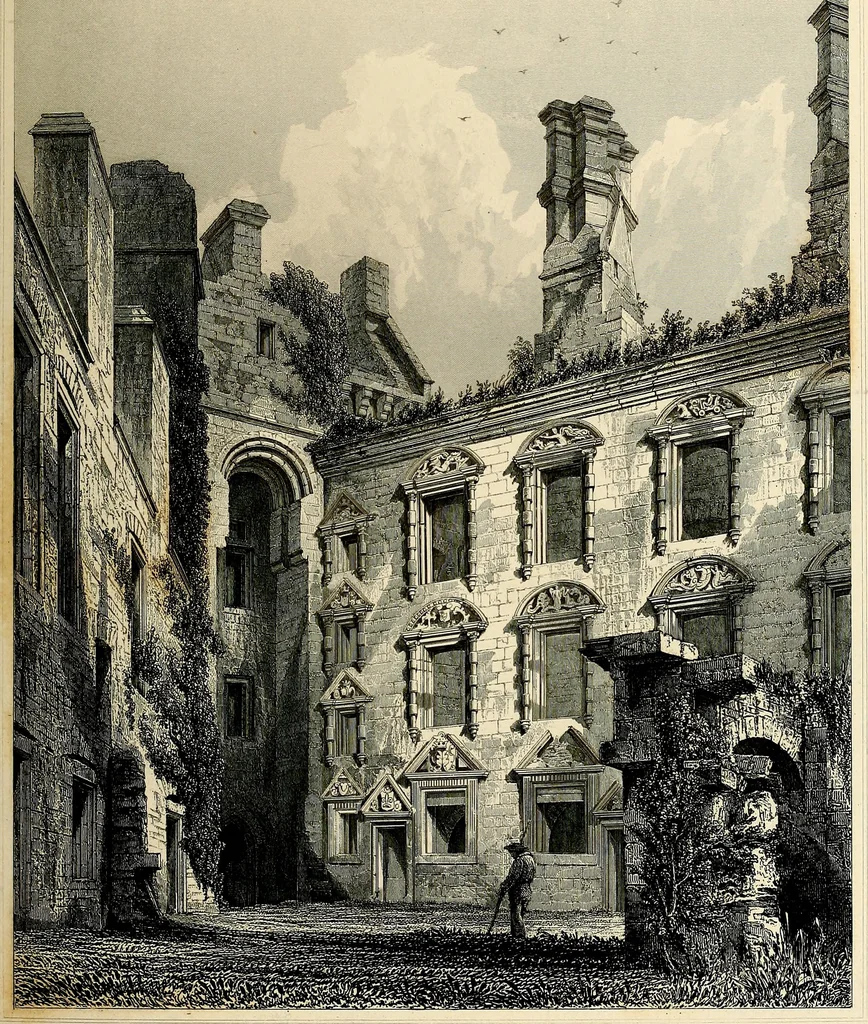 An illustration from The baronial and ecclesiastical antiquities of Scotland, 1845, leaf 142