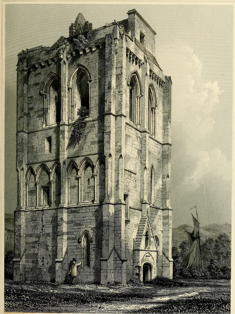 An illustration from The baronial and ecclesiastical antiquities of Scotland, 1845, leaf 148