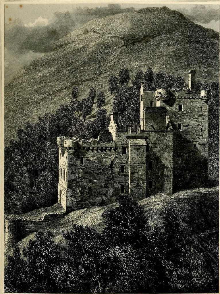 An illustration from The baronial and ecclesiastical antiquities of Scotland, 1845, leaf 154
