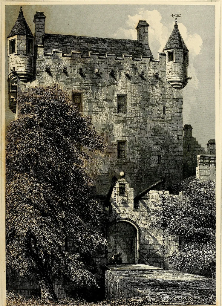 An illustration from The baronial and ecclesiastical antiquities of Scotland, 1845, leaf 164