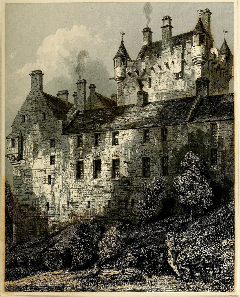 An illustration from The baronial and ecclesiastical antiquities of Scotland, 1845, leaf 166