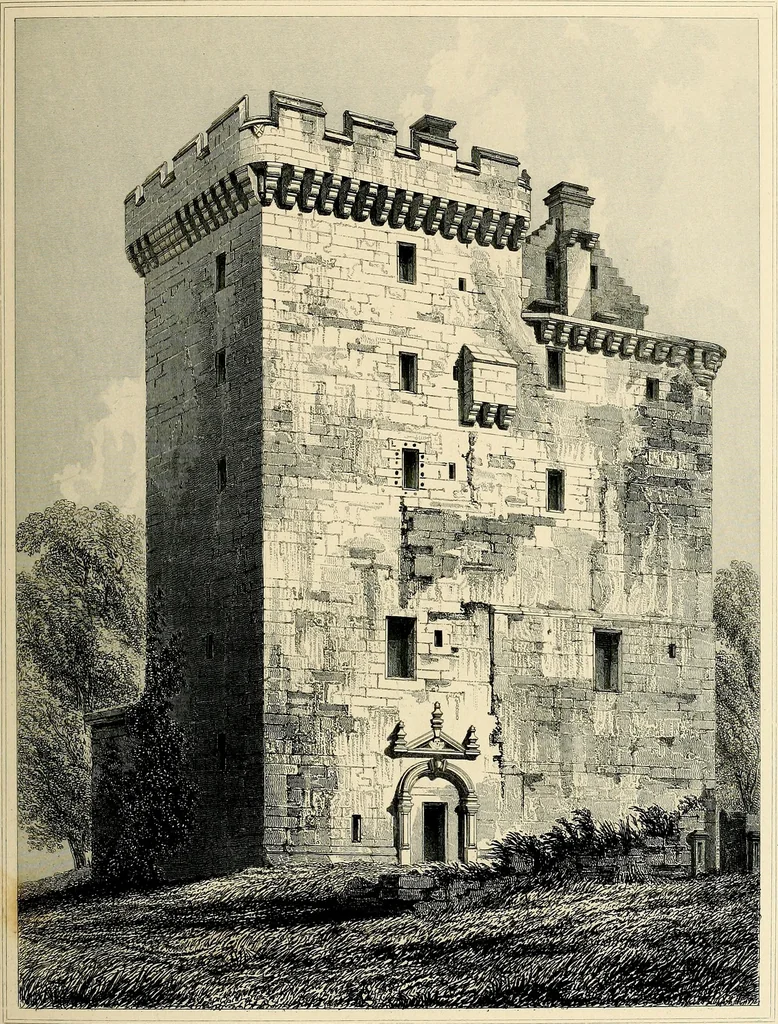 An illustration from The baronial and ecclesiastical antiquities of Scotland, 1845, leaf 172