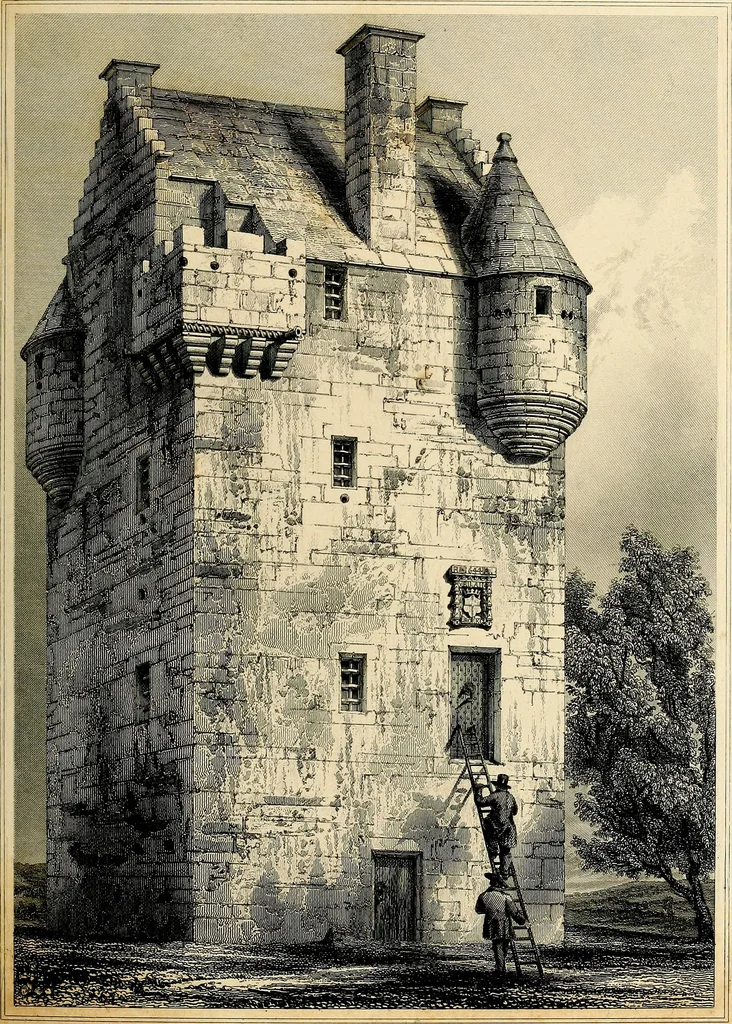 An illustration from The baronial and ecclesiastical antiquities of Scotland, 1845, leaf 192