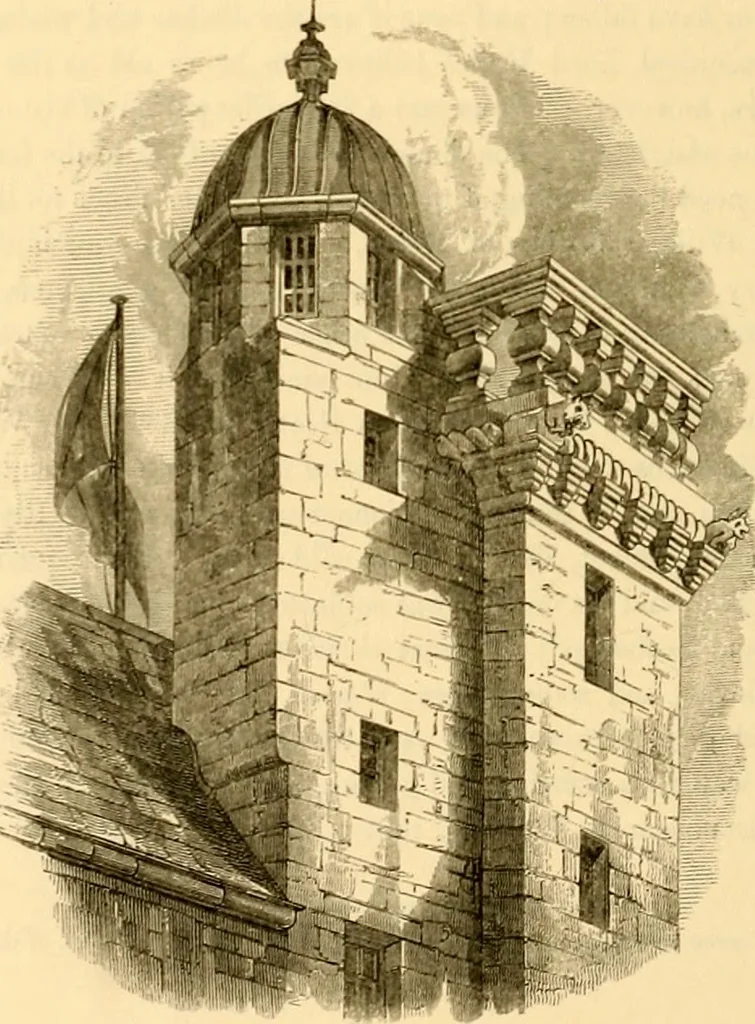 An illustration from The baronial and ecclesiastical antiquities of Scotland, 1845, leaf 195