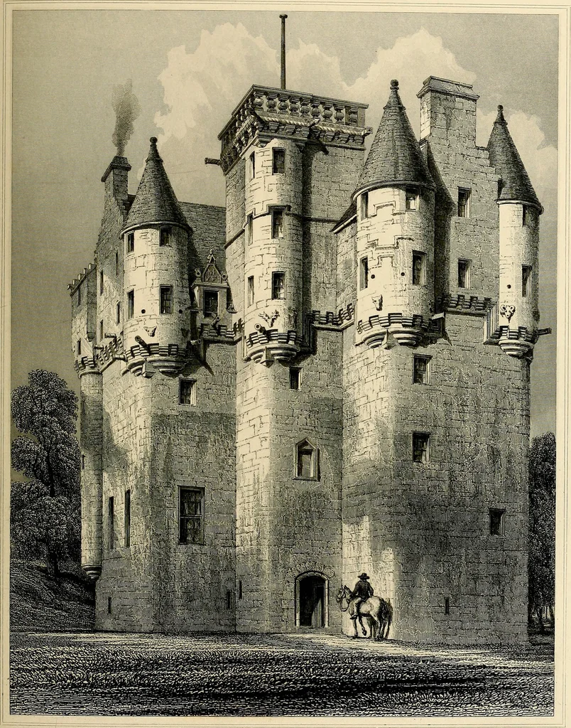 An illustration from The baronial and ecclesiastical antiquities of Scotland, 1845, leaf 198