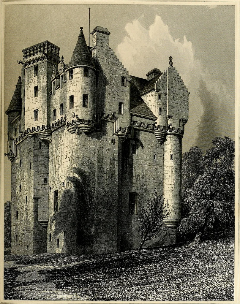 An illustration from The baronial and ecclesiastical antiquities of Scotland, 1845, leaf 200